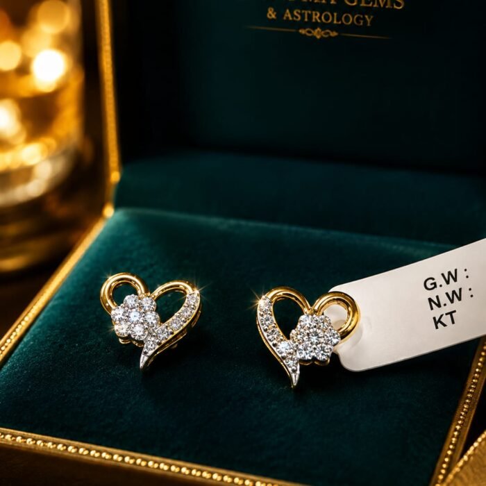 DIAMOND TOPS 1.450GM GOLD/0.24CT DIAMOND 18K